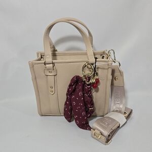 Madden Girl Taupe Mini Tote Purse
